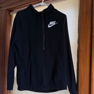 Nike Black Half-Zip Hoodie